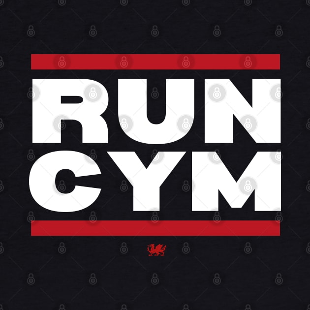 RUN CYM, Cymru Wales supporter by Teessential